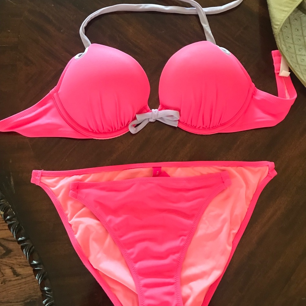 Victoria Secret Pink/lavender Bombshell Bikini